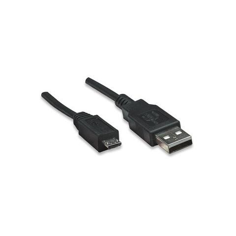 ICOC MUSB-A-003 - Cavo USB 2.0 A maschio / Micro B maschio 0,3 m Nero - Foto 2